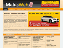 Tablet Screenshot of malusweb.com